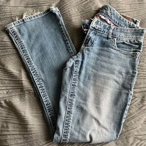 Maurices Denim Blue Straight Leg Jeans